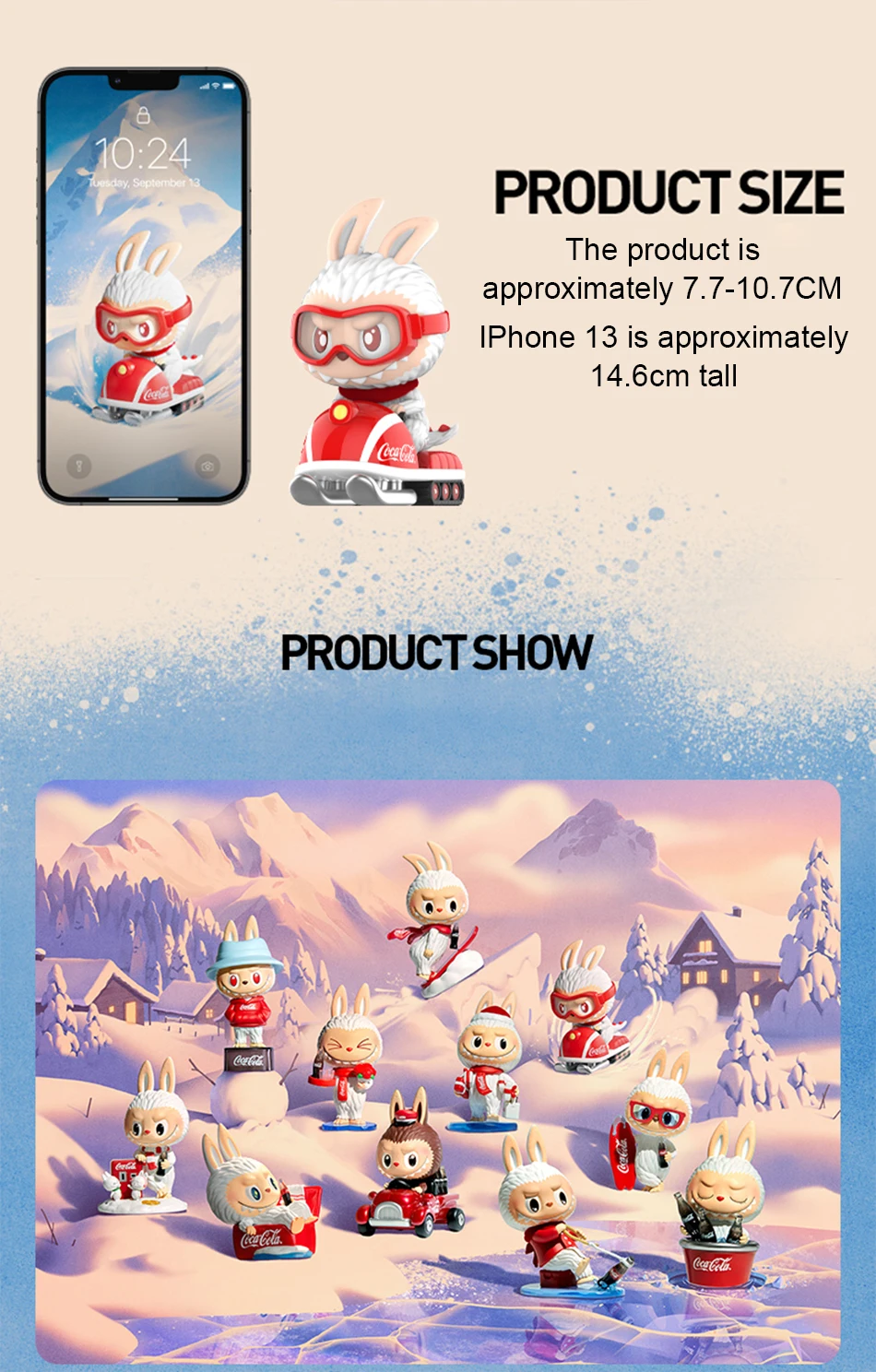 Labubu The Monsters Cokes Series Mystery Box Labubu Toy Figurines Desktop Ornaments Peripherals Blind Box Christmas Gifts Labubu The Monsters Cokes Series Mystery Box Labubu Toy Figurines Desktop Ornaments Peripherals Blind Box Christmas Gifts