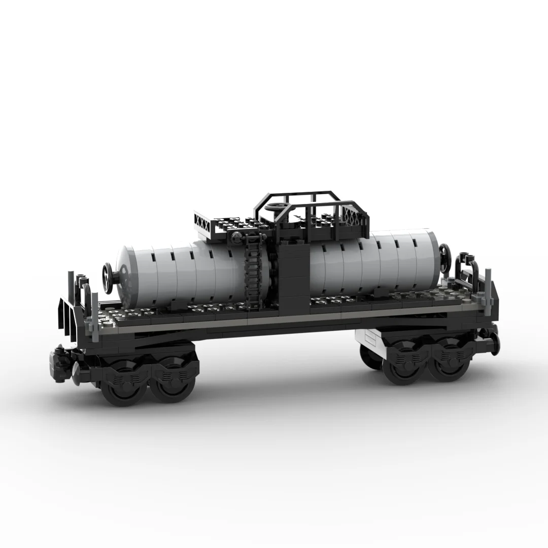 MOC Creative Train Base Boiler Transport Vehicle Urban Retro Carriage Container Building Blocks Children's Toys MOC Creative Train Base Boiler Transport Vehicle Urban Retro Carriage Container Building Blocks Children's Toys