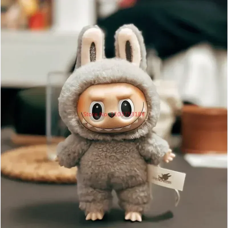 Hot New High Quality Labubu Monster Vinyl Face Heart Mystery Figurine Model Bag Keychain Collectible Birthday Gifts Desktop Toys