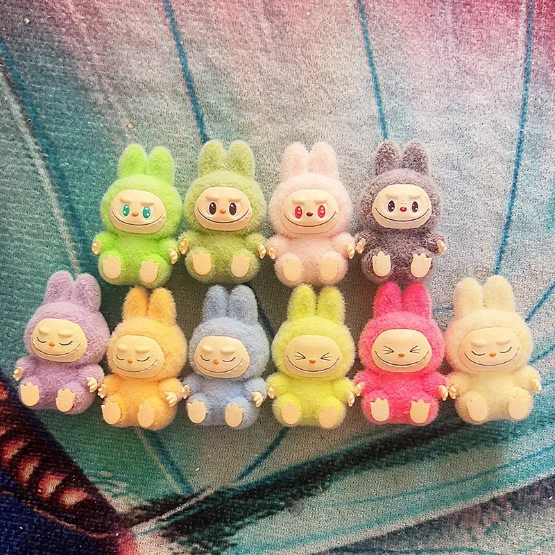 3cm Labubu Doll Cute Toys Standing and Sitting Posture  Desktop Decoration Model Ornaments Christmas Gifts Randomly Send