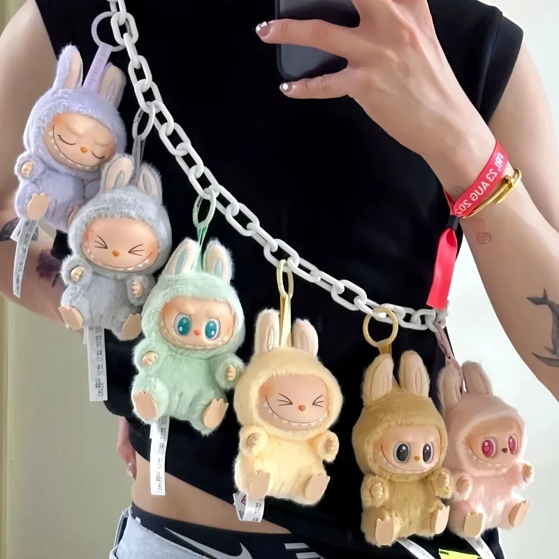 Genuine Labubu 1st And 2nd Generation Series Vinyl Pendant Doll Model Toys Cute The Monster Labubu Keychain Toy Christmas Gift Genuine Labubu 1st And 2nd Generation Series Vinyl Pendant Doll Model Toys Cute The Monster Labubu Keychain Toy Christmas Gift 