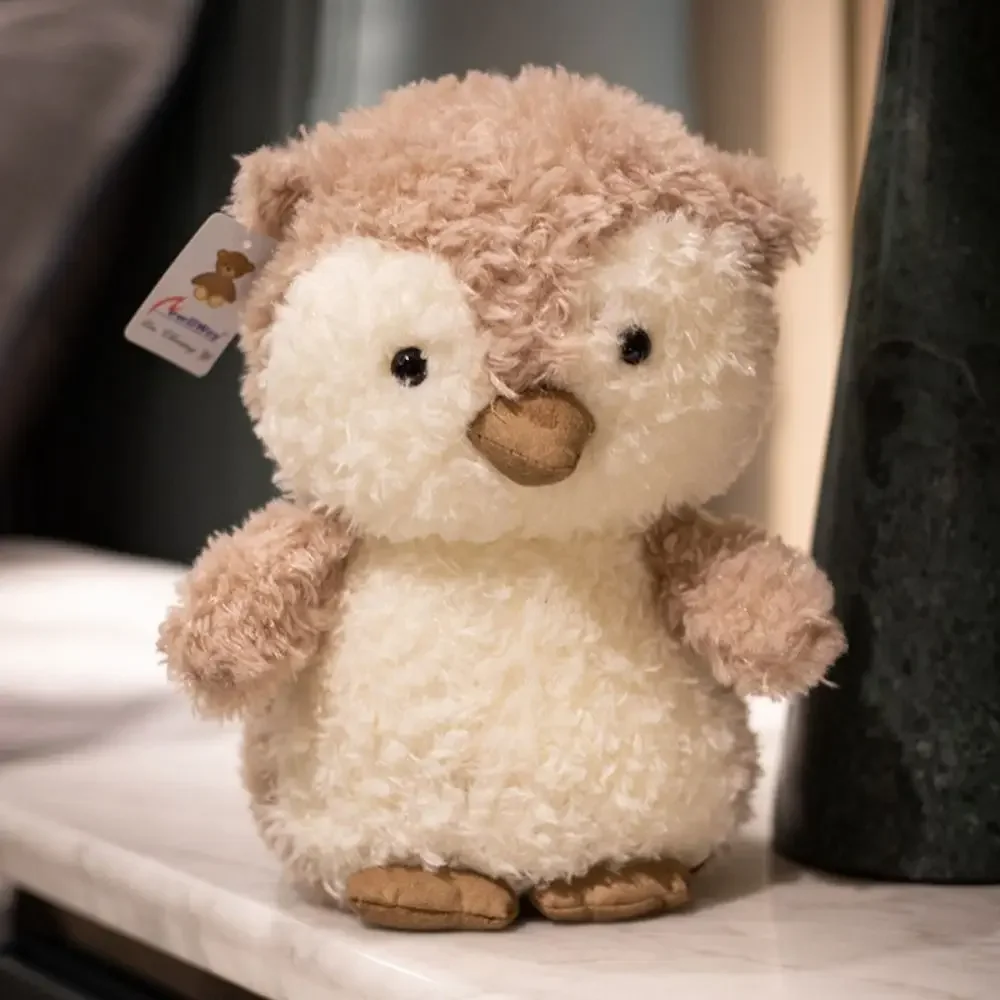 Kawaii Fox Owl Pig Lamb Chick Duck Furry Plush Toys Cute Soft Birthday Gifts for Boy Girls PP Cotton Stuffed Animals Toys Adult