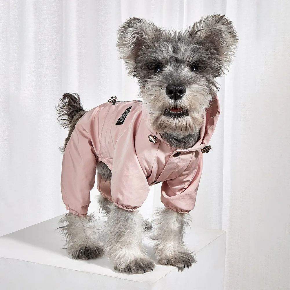 Waterproof Dog Raincoat Reflective Hooded Waterproof Jacket Pet Jumpsuit Small Dogs Outdoor Supplies French Bulldog Chihuahua Waterproof Dog Raincoat Reflective Hooded Waterproof Jacket Pet Jumpsuit Small Dogs Outdoor Supplies French Bulldog Chihuahua