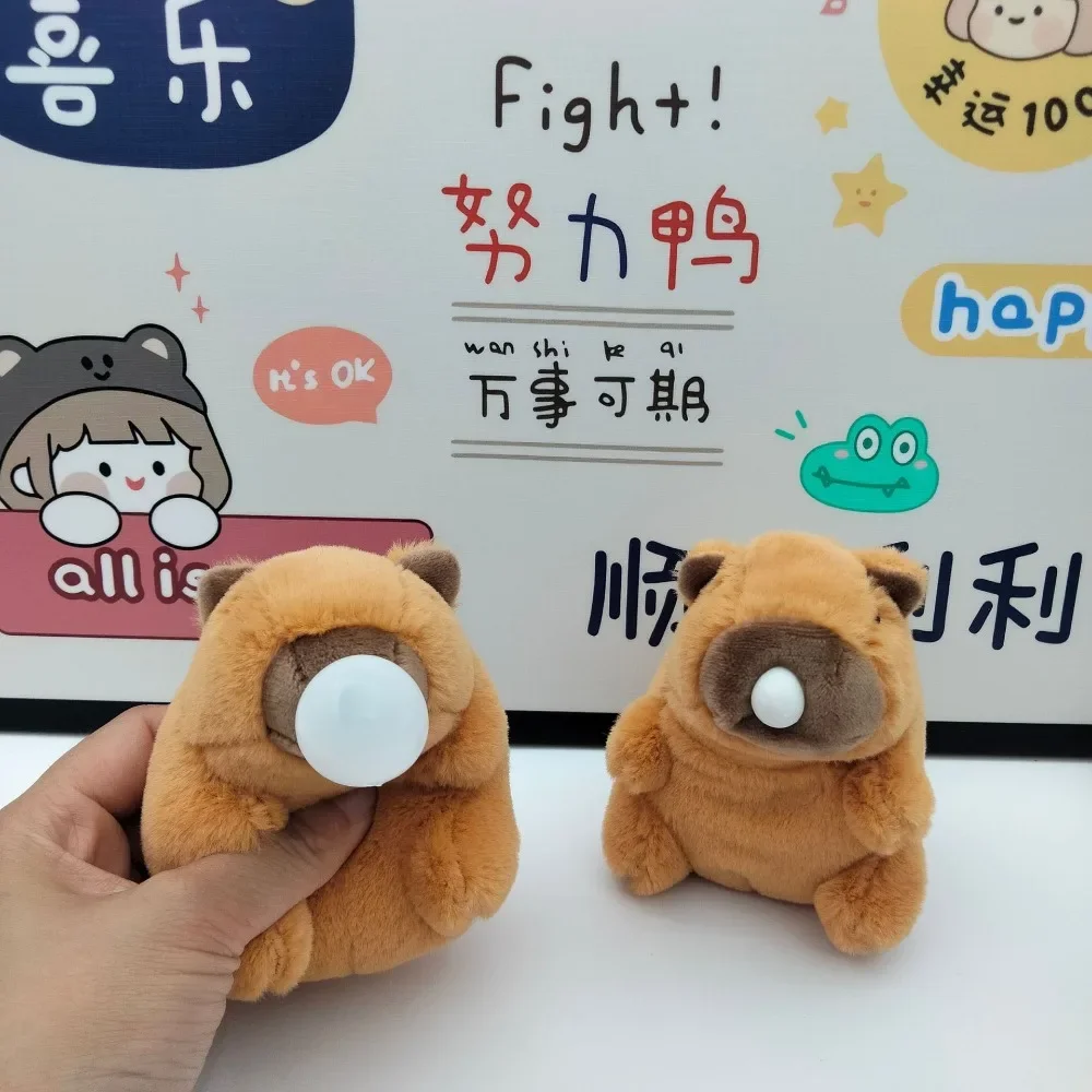 1-20Pcs Spit Bubble Capybara Plush Keychain Water Guinea Pig Doll Doll Pendant Student Backpack Charm Cute Car Key Chain Charm 1-20Pcs Spit Bubble Capybara Plush Keychain Water Guinea Pig Doll Doll Pendant Student Backpack Charm Cute Car Key Chain Charm