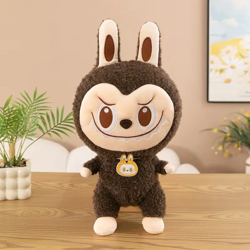 Labubu Grande Plush Toys Kawaii Forest Elf Soft Stuffed Pillow Cute Doll Room Decor Plushie For BIrthday GIft