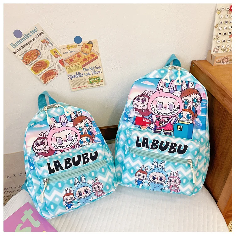 New Large Capacity Labubu Kindergarten Bag Children's Backpack Cartoon Cute Primary School Backpack Shoulder Bag New Large Capacity Labubu Kindergarten Bag Children's Backpack Cartoon Cute Primary School Backpack Shoulder Bag