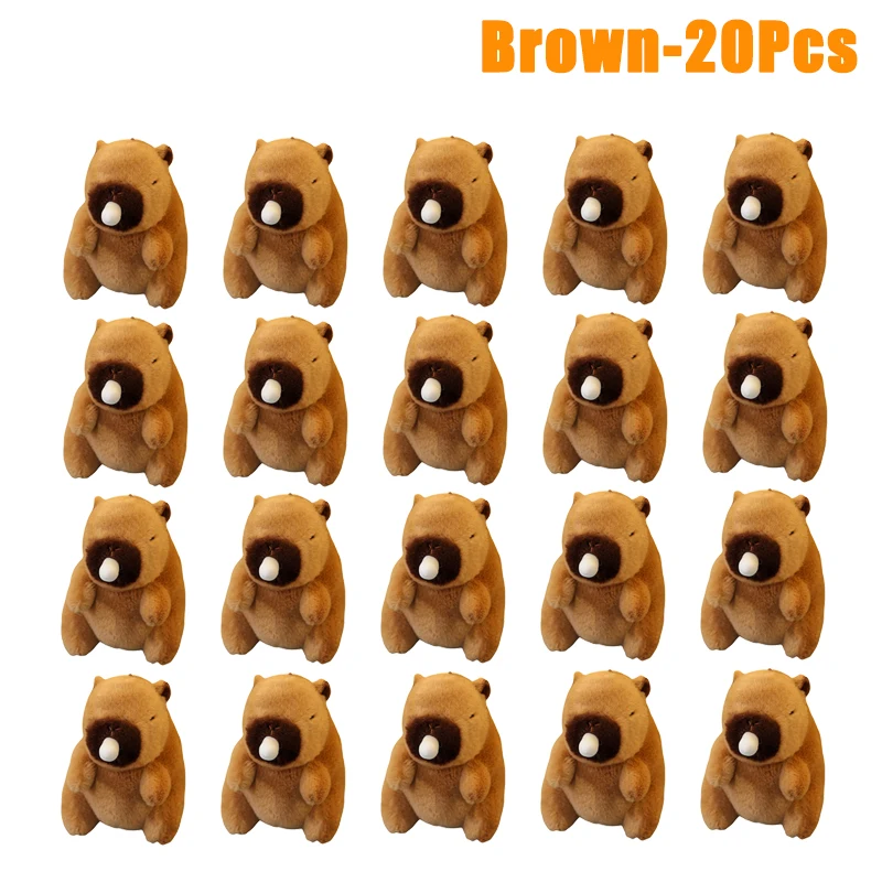 1-20Pcs Spit Bubble Capybara Plush Keychain Water Guinea Pig Doll Doll Pendant Student Backpack Charm Cute Car Key Chain Charm 1-20Pcs Spit Bubble Capybara Plush Keychain Water Guinea Pig Doll Doll Pendant Student Backpack Charm Cute Car Key Chain Charm
