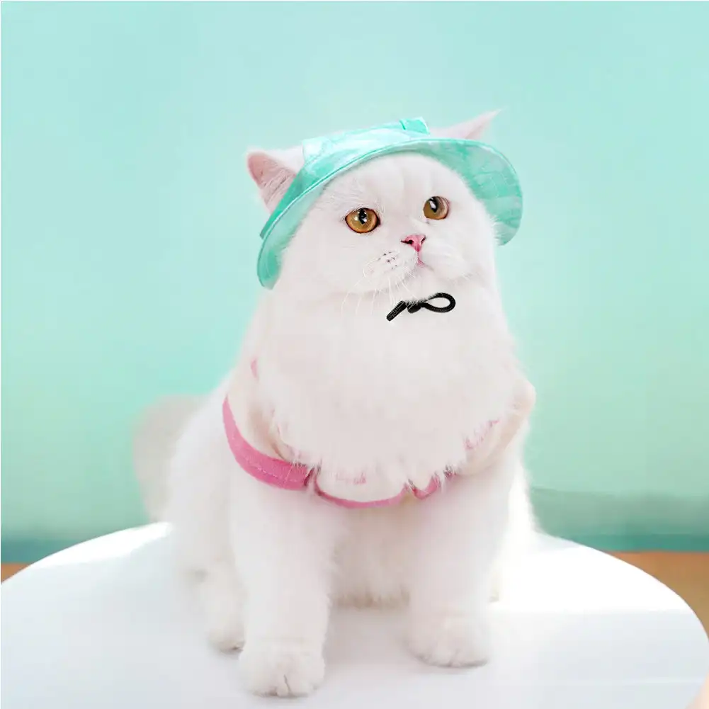 Pet Hat With Ear Holes Sunscreen Baseball Cap For Large Medium Small Dogs Summer Dog Cap Sun Hat Outdoor Hiking Hat Pet Product