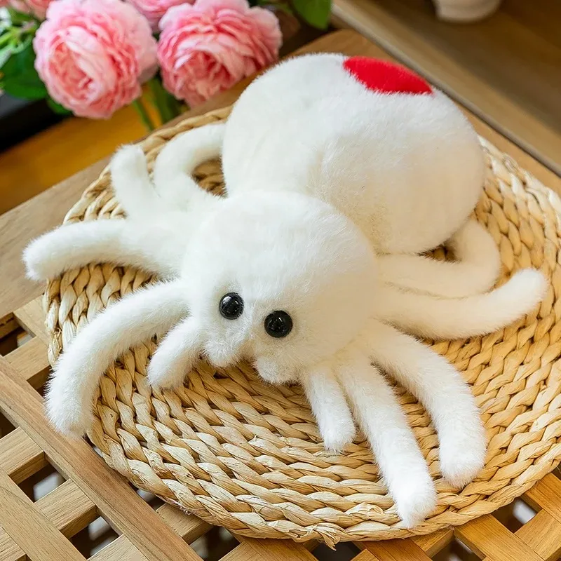 Simulation Black Spider Jumping Spider Doll Crawling Pet Doll Plush Cute Reptile Plush Toy Super Cute Doll Simulation Black Spider Jumping Spider Doll Crawling Pet Doll Plush Cute Reptile Plush Toy Super Cute Doll