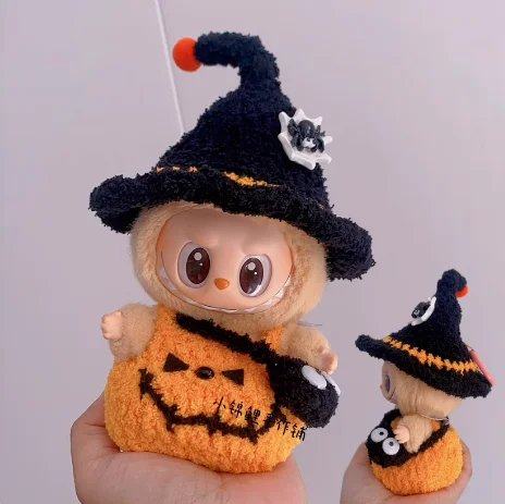 Popmart Labubu 2nd Generation Sitting Party Doll Clothes Handmade Art Weaving Toys Anime Cute Labubu Surrounding Popmart Labubu 2nd Generation Sitting Party Doll Clothes Handmade Art Weaving Toys Anime Cute Labubu Surrounding