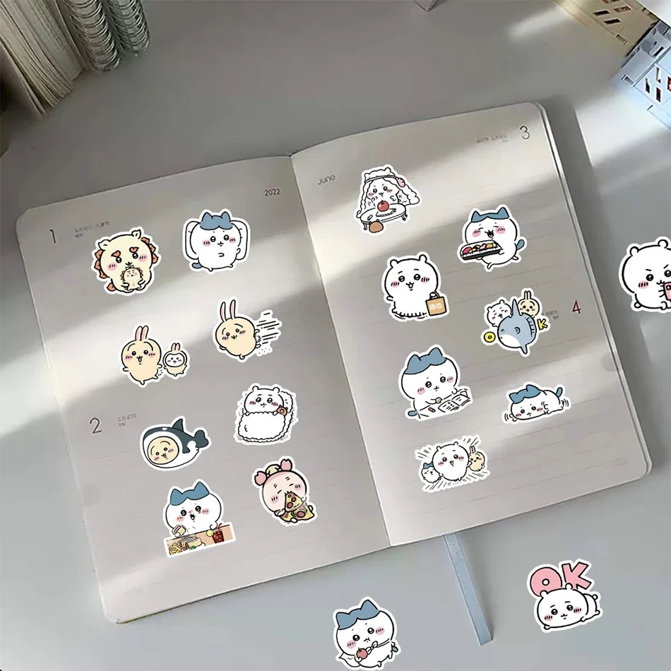 Kawaii Chiikawa Cute Cartoon Stickers Motorcycle Decals DIY for Water Cup Skateboard Car Kids Toys Sticker Gift Decoration Kawaii Chiikawa Cute Cartoon Stickers Motorcycle Decals DIY for Water Cup Skateboard Car Kids Toys Sticker Gift Decoration