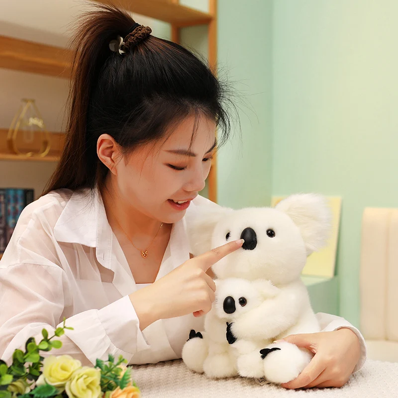 Lovely Australia Koala Plush Toys Furry Koala Bear Plush Dolls Stuffed Soft Animal Pillow for Friend Birthday Christmas Gift Lovely Australia Koala Plush Toys Furry Koala Bear Plush Dolls Stuffed Soft Animal Pillow for Friend Birthday Christmas Gift