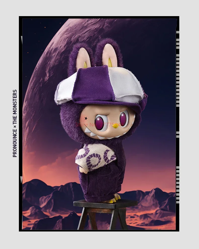 Popmart Labubu The Monsters Lisa Seme Heart Macarrr Vinyl Base Series Trendy Toy Decorations Birthday Gifts