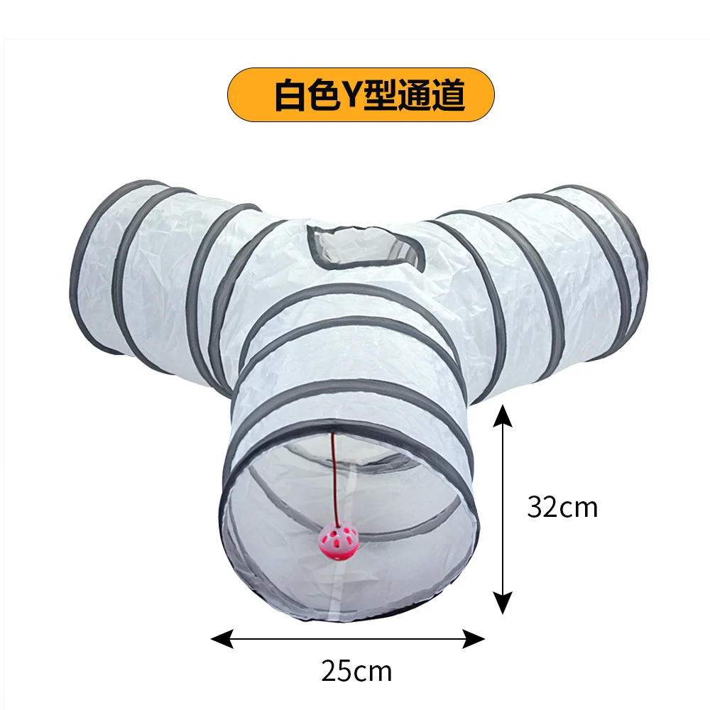 Cats Tunnel Foldable Pet Cat Toys Kitten Pet Training Interactive Fun Toy Tunnel Bored For Puppy Kitten Rabbit Play Tunnel Tube Cats Tunnel Foldable Pet Cat Toys Kitten Pet Training Interactive Fun Toy Tunnel Bored For Puppy Kitten Rabbit Play Tunnel Tube