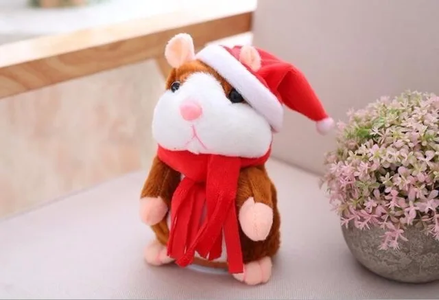 Cute Talking Hamster Speak Talk Sound Record Repeat Stuffed Plush Animal Kawaii Talking Hamster Mouse Toys For Children Gifts Cute Talking Hamster Speak Talk Sound Record Repeat Stuffed Plush Animal Kawaii Talking Hamster Mouse Toys For Children Gifts