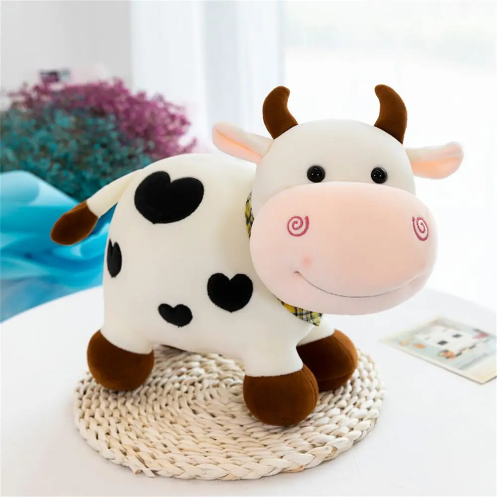 Cute Cartoon Home Decoration Cow Plush Toy Kids Toy Stuffed Animals Animal Plush Doll Smile Cow Stuffed Toy Cattle Plush Toy Cute Cartoon Home Decoration Cow Plush Toy Kids Toy Stuffed Animals Animal Plush Doll Smile Cow Stuffed Toy Cattle Plush Toy