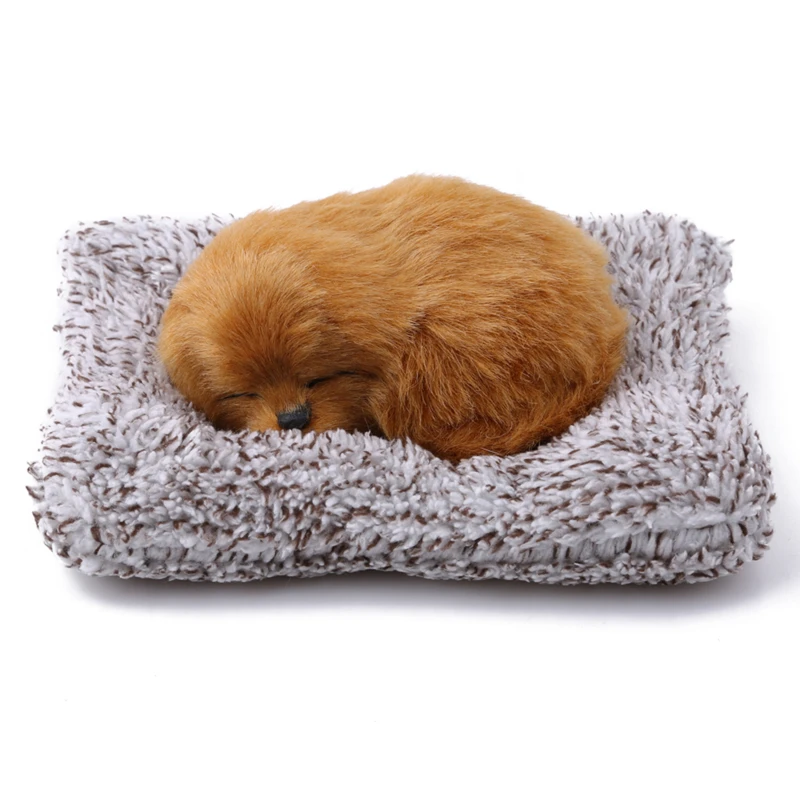 Car Stuffed Toys Lovely Simulation Animal Plush Sleeping Dogs Toy Kids For Car Interior Decor Accessories Car Stuffed Toys Lovely Simulation Animal Plush Sleeping Dogs Toy Kids For Car Interior Decor Accessories