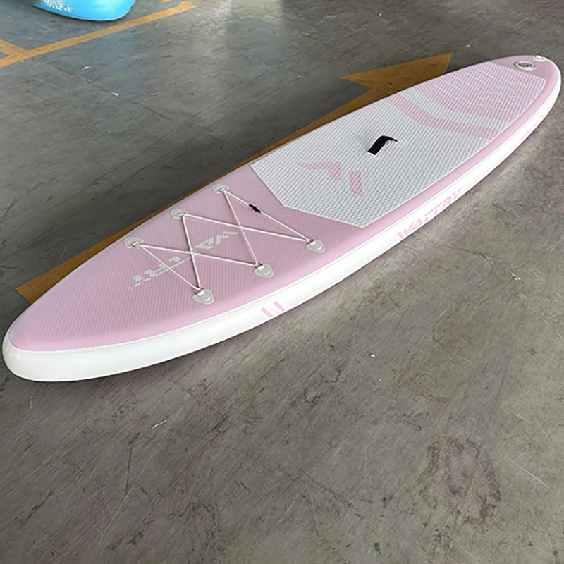 SUP Inflatable Paddle Board Surfing Competition Water Paddle Board Water Skiing Professional Surfboard with Paddle Pump Backpack