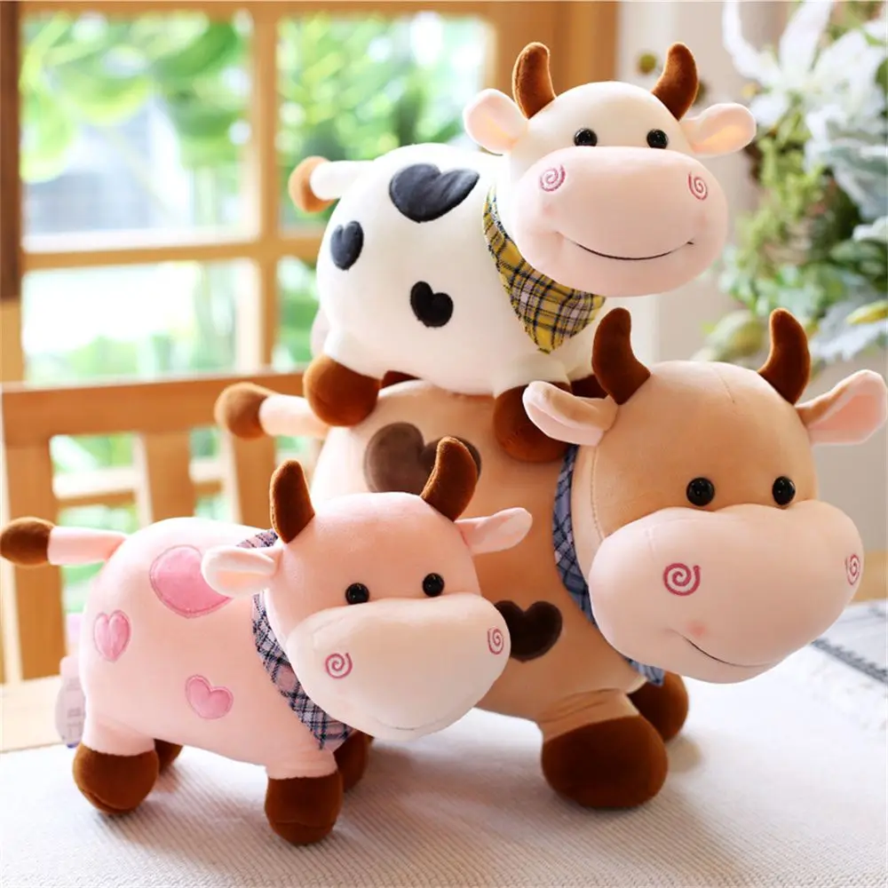 Cute Cartoon Home Decoration Cow Plush Toy Kids Toy Stuffed Animals Animal Plush Doll Smile Cow Stuffed Toy Cattle Plush Toy Cute Cartoon Home Decoration Cow Plush Toy Kids Toy Stuffed Animals Animal Plush Doll Smile Cow Stuffed Toy Cattle Plush Toy