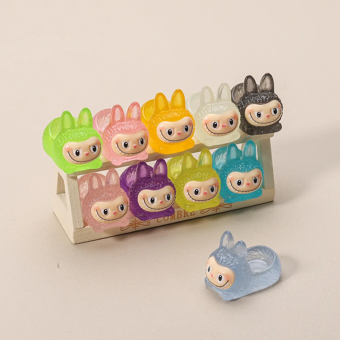 10pcs/Set Mini Yoga Labubu Flocking Doll Cute Toy Desktop Ornaments Cute Handmade Diy Accessories Surprise Gift 10pcs/Set Mini Yoga Labubu Flocking Doll Cute Toy Desktop Ornaments Cute Handmade Diy Accessories Surprise Gift