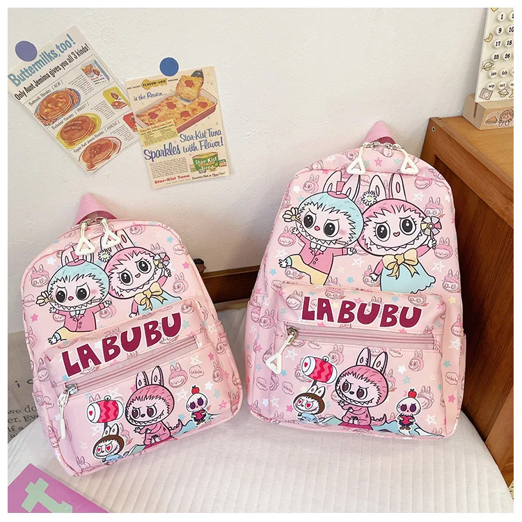 New Large Capacity Labubu Kindergarten Bag Children's Backpack Cartoon Cute Primary School Backpack Shoulder Bag New Large Capacity Labubu Kindergarten Bag Children's Backpack Cartoon Cute Primary School Backpack Shoulder Bag