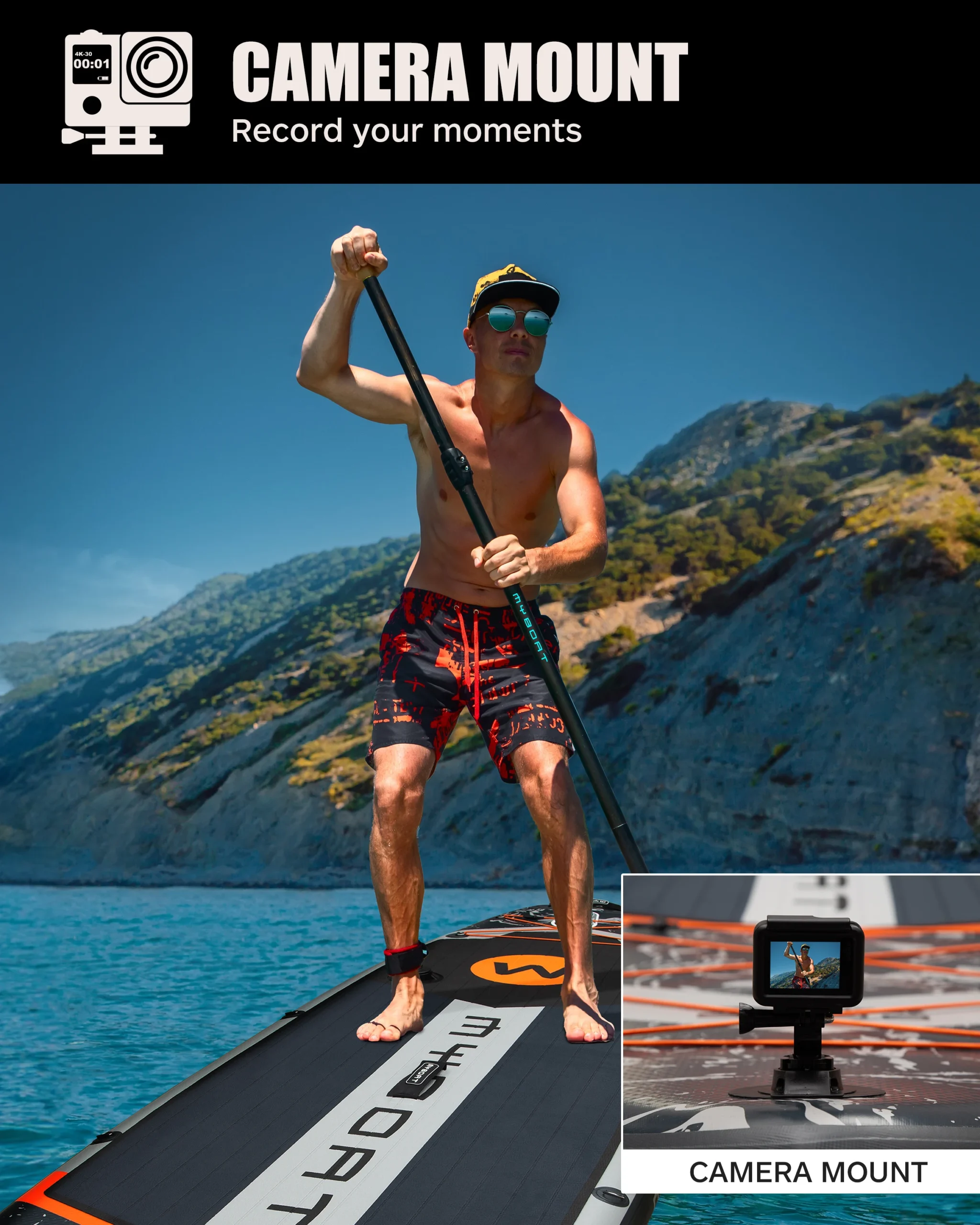 Myboat New Inflatable Paddle Board 11'6''x35''x6'' Stand Up Station Board With Accessories Extra Wide SUP Board Myboat New Inflatable Paddle Board 11'6''x35''x6'' Stand Up Station Board With Accessories Extra Wide SUP Board