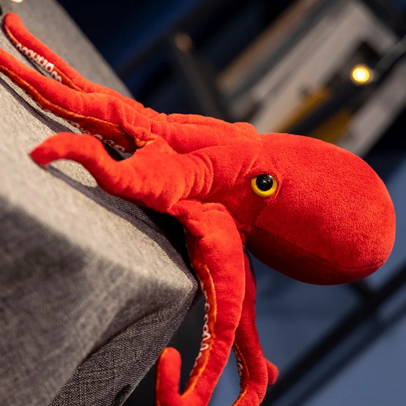 40cm75cm Lifelike Octopus Plush Toy Stuffed Simulation Sea Animal Plush Toys Red Octopus Dolls & Stuffed Toys for Children Gift 40cm75cm Lifelike Octopus Plush Toy Stuffed Simulation Sea Animal Plush Toys Red Octopus Dolls & Stuffed Toys for Children Gift