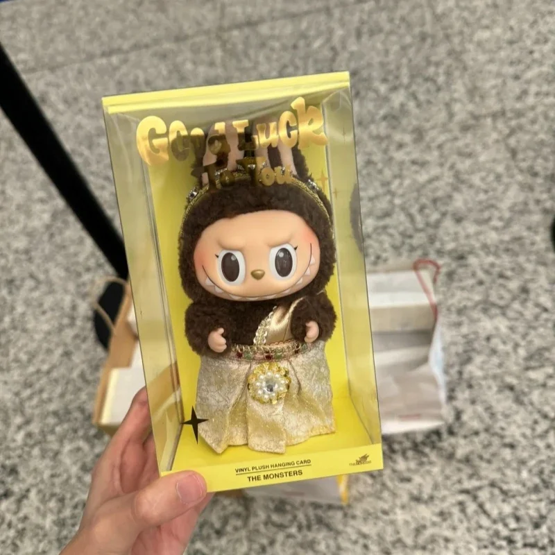 Labubu The Monsters Collection Keychain Doll Gift Labubu Keyring Toys Backpack Decoration Gift
