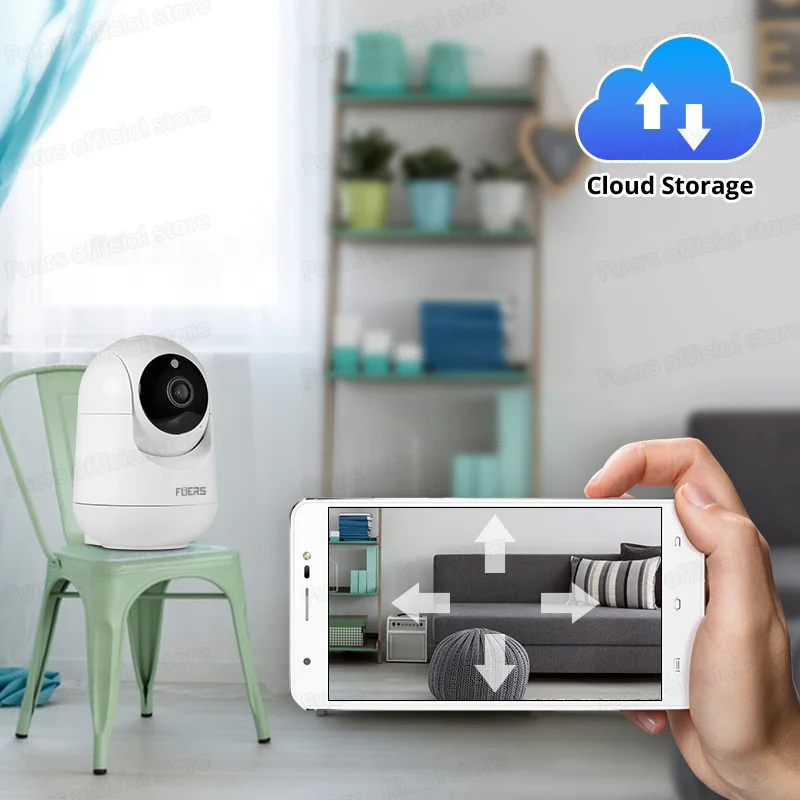 Fuers 5MP IP Camera Tuya Smart Home Indoor WiFi Wireless Surveillance Camera Automatic Tracking CCTV Security Baby Pet Monitor Fuers 5MP IP Camera Tuya Smart Home Indoor WiFi Wireless Surveillance Camera Automatic Tracking CCTV Security Baby Pet Monitor