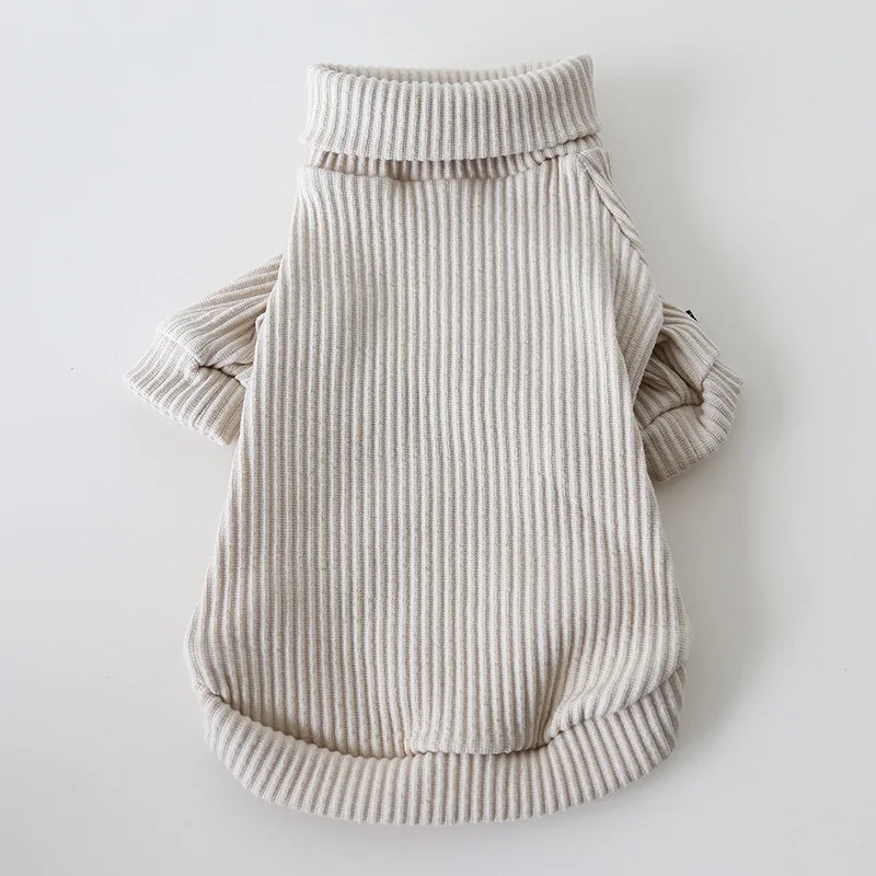 Autumn and Winter New Style Lapel Fly Sleeve Base Shirt High Neck Cat Clothing Pet Base Shirt Clothes Dog Hoodie Puppy Clothes Autumn and Winter New Style Lapel Fly Sleeve Base Shirt High Neck Cat Clothing Pet Base Shirt Clothes Dog Hoodie Puppy Clothes