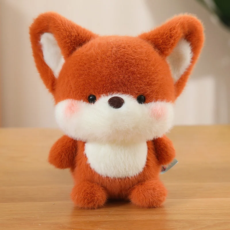 Cute Sitting Animals Red Panda Fox Sloth Cat Soft Plush Dolls Stuffed Capybara Pig Plushie Baby Toys Gifts For Children Cute Sitting Animals Red Panda Fox Sloth Cat Soft Plush Dolls Stuffed Capybara Pig Plushie Baby Toys Gifts For Children