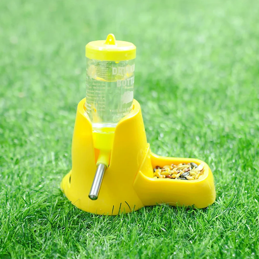 1PC Automatic Water Bottle Drinking Feeder Dispenser Bottle 80ML with Food Feeder Station bowl Pet Container for Small Animals 1PC Automatic Water Bottle Drinking Feeder Dispenser Bottle 80ML with Food Feeder Station bowl Pet Container for Small Animals