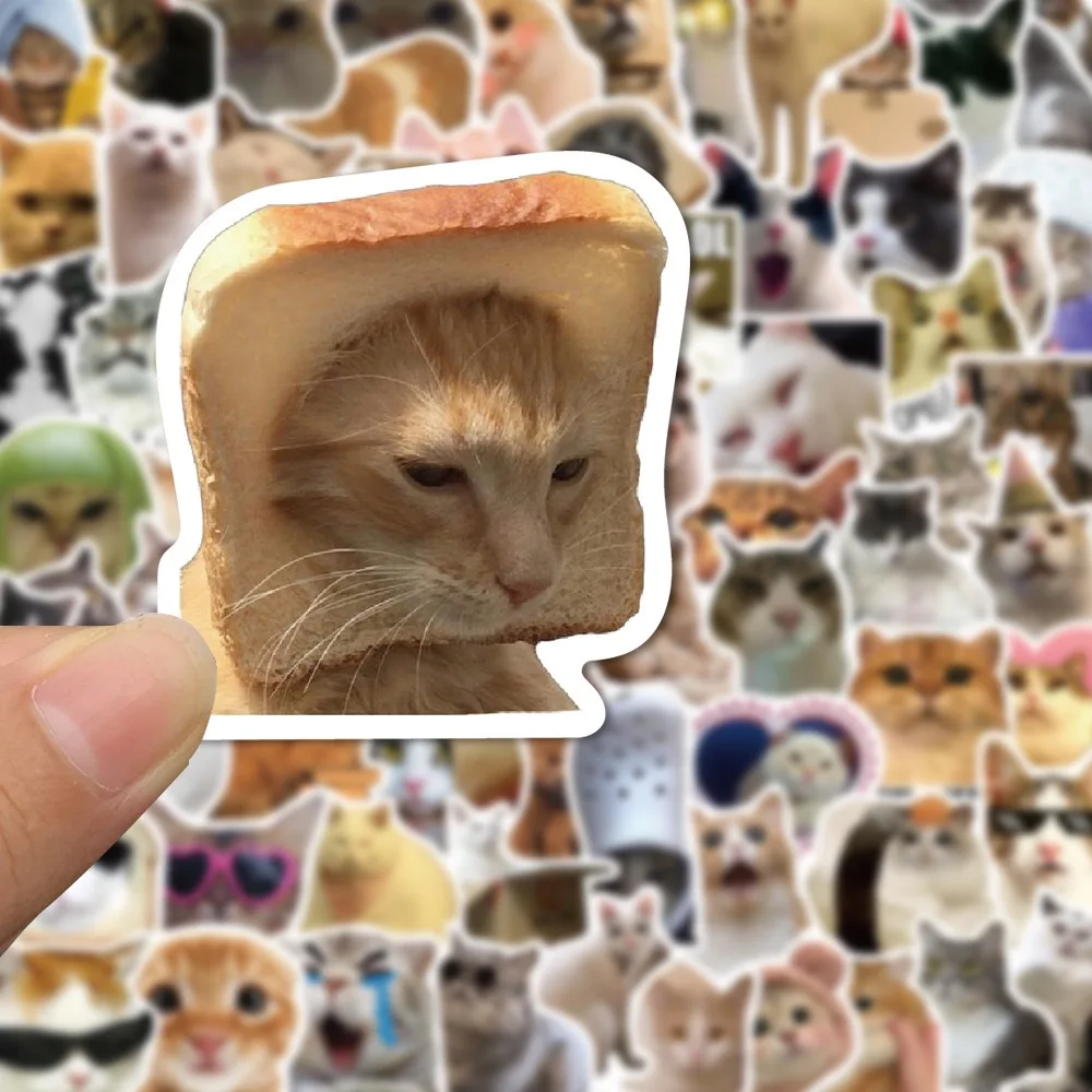 10/50/100pcs Funny Cute Cat MEME Animals Stickers Kawaii Decals Scrapbooking Notebook Luggage Laptop Skateboard Sticker Toy 10/50/100pcs Funny Cute Cat MEME Animals Stickers Kawaii Decals Scrapbooking Notebook Luggage Laptop Skateboard Sticker Toy