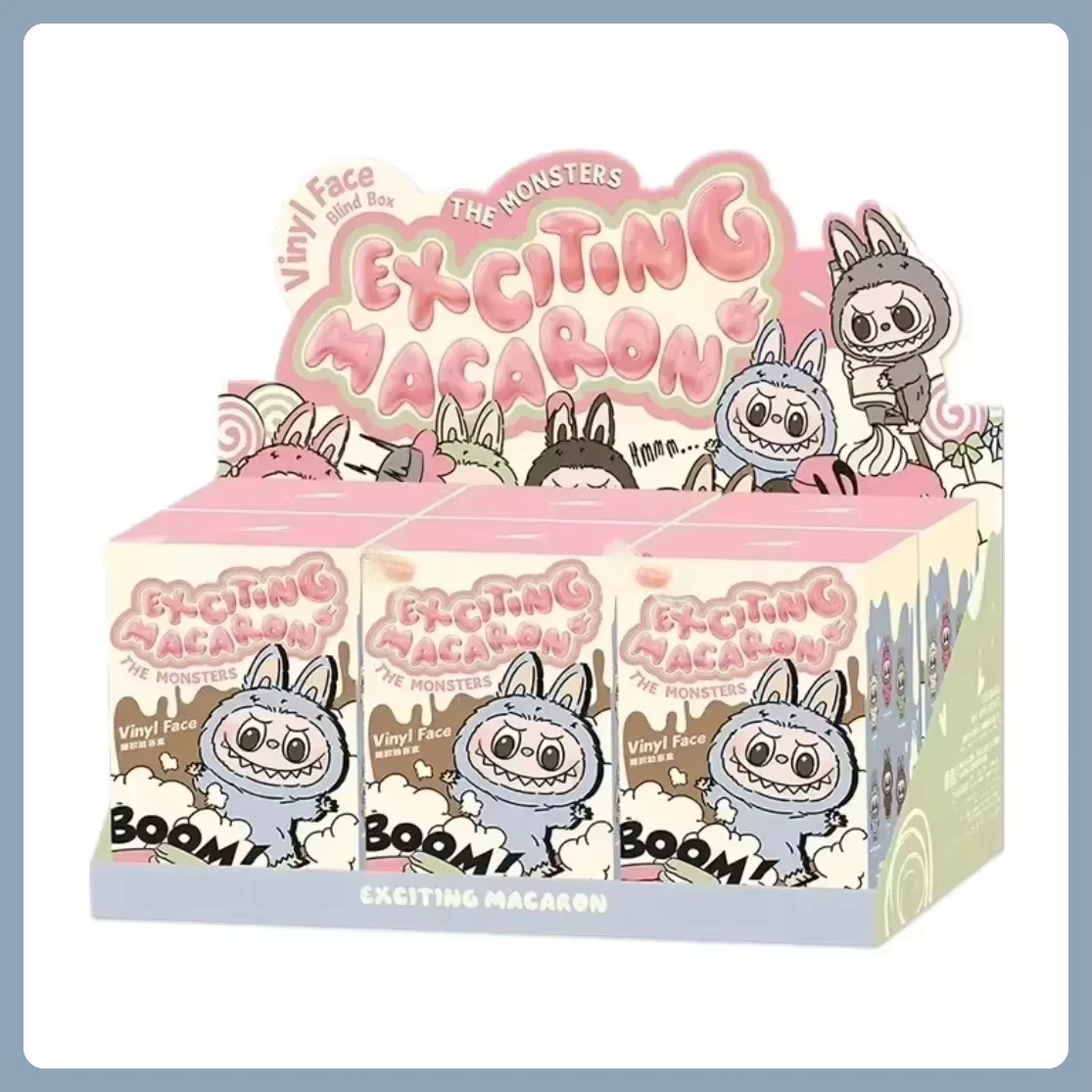 Kawaii Labubu The Monsters Blind Box Have A Seat Series Macarrr Vinyl Base Series Monster Keychain Decorations Birthday Gifts Kawaii Labubu The Monsters Blind Box Have A Seat Series Macarrr Vinyl Base Series Monster Keychain Decorations Birthday Gifts