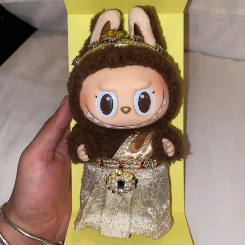 Labubu The Monsters Collection Keychain Doll Gift Labubu Keyring Toys Backpack Decoration Gift