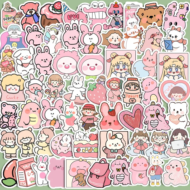 90pcs Blue Brownie Cute Animal Graffiti Stickers Children's Diy Stationery Computer Stickers Student Stationery 90pcs Blue Brownie Cute Animal Graffiti Stickers Children's Diy Stationery Computer Stickers Student Stationery