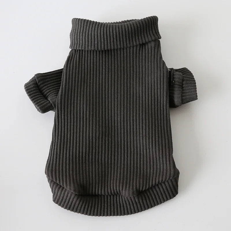 Autumn and Winter New Style Lapel Fly Sleeve Base Shirt High Neck Cat Clothing Pet Base Shirt Clothes Dog Hoodie Puppy Clothes Autumn and Winter New Style Lapel Fly Sleeve Base Shirt High Neck Cat Clothing Pet Base Shirt Clothes Dog Hoodie Puppy Clothes