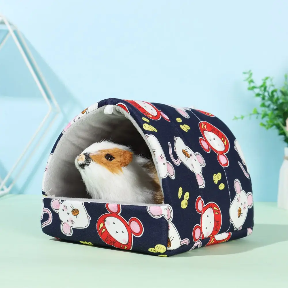 Fashion Rabbit Squirrel Winter Mini Cage Guinea Pig Nest Warm Mat Small Animal Sleeping Bed Hamster House Fashion Rabbit Squirrel Winter Mini Cage Guinea Pig Nest Warm Mat Small Animal Sleeping Bed Hamster House
