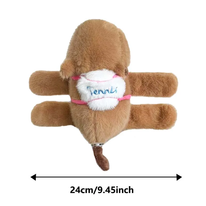 New Kapibala Plush Toy with Tail Simulation Dolphin Plush Bracelet, Animal Backpack Bracelet Gift for Children and Friends New Kapibala Plush Toy with Tail Simulation Dolphin Plush Bracelet, Animal Backpack Bracelet Gift for Children and Friends