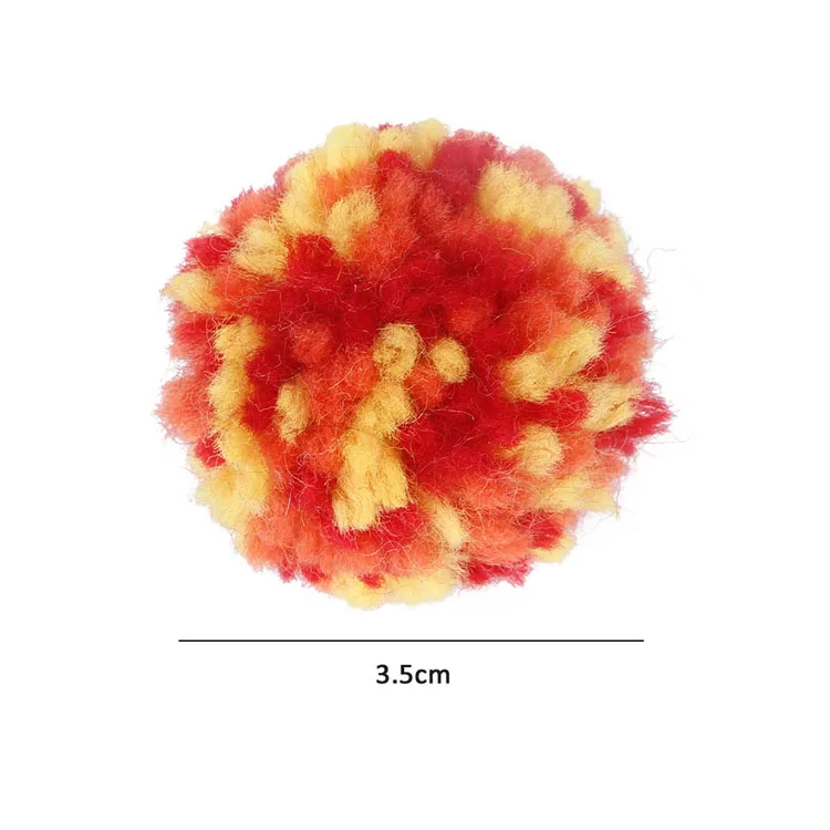 Funny Cat Toys Colorful Woolen Ball Interactive Boredom Relief Kitten Toy Chasing Indoor Playing Plush Balls Pet Supplies Funny Cat Toys Colorful Woolen Ball Interactive Boredom Relief Kitten Toy Chasing Indoor Playing Plush Balls Pet Supplies