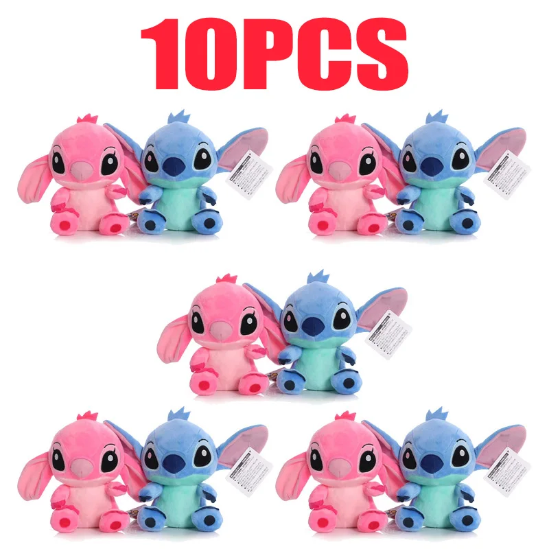 Stitch Stuffed Plush Models Cartoon Stuffed Plush Dolls Anime Plush Baby Toys Kawaii Kids Birthday Gifts
