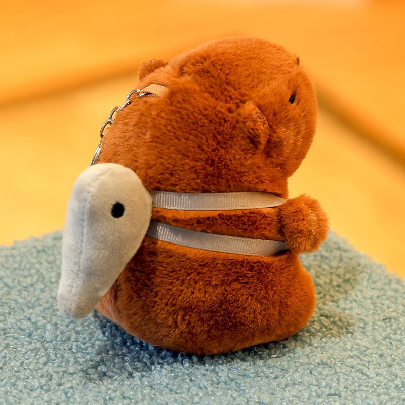 Cartoon Capybara Plush Keychain Bag Pendant Hanging Decoration Cute Stuffed Doll Toy Desktop Doll Ornament Car Keyring Kids Gift Cartoon Capybara Plush Keychain Bag Pendant Hanging Decoration Cute Stuffed Doll Toy Desktop Doll Ornament Car Keyring Kids Gift