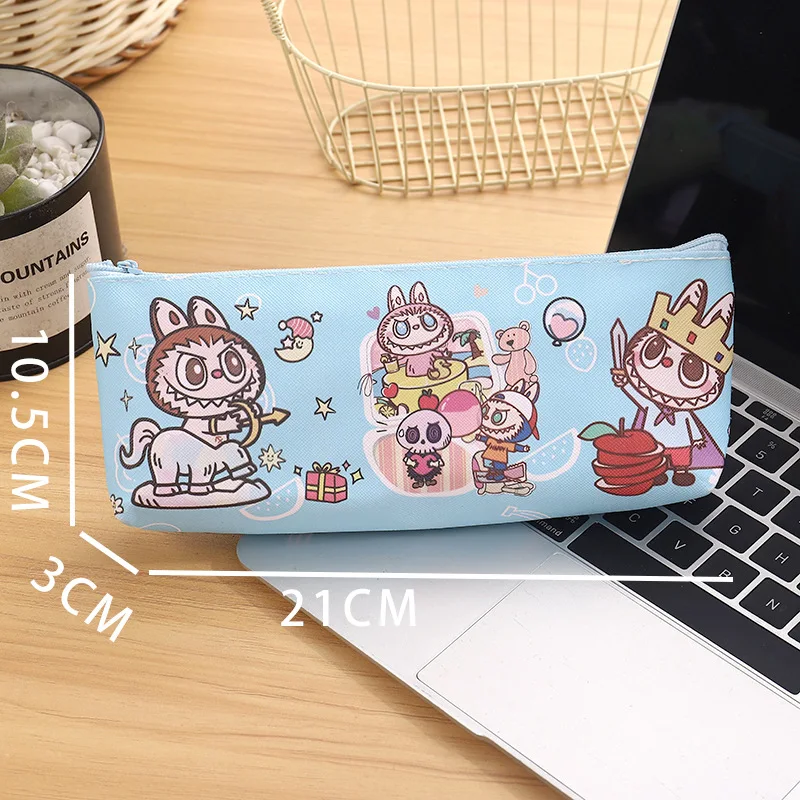 Cartoon Cute Labubu Stationery Bag Toy Kawaii Student Supplies Pencil Box Coin Wallet Cosmetics Bag Storage Bag Children's Gifts Cartoon Cute Labubu Stationery Bag Toy Kawaii Student Supplies Pencil Box Coin Wallet Cosmetics Bag Storage Bag Children's Gifts