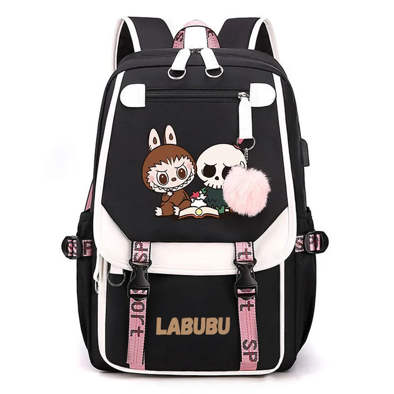 Labubu Anime Backpack Cosplay Unisex Students School Bag Cartoon Bookbag Laptop Travel Rucksack Outdoor Bag Labubu Anime Backpack Cosplay Unisex Students School Bag Cartoon Bookbag Laptop Travel Rucksack Outdoor Bag