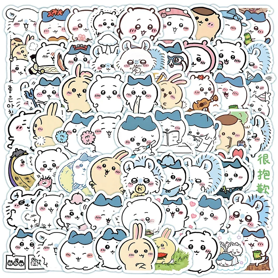 Kawaii Chiikawa Cute Cartoon Stickers Motorcycle Decals DIY for Water Cup Skateboard Car Kids Toys Sticker Gift Decoration Kawaii Chiikawa Cute Cartoon Stickers Motorcycle Decals DIY for Water Cup Skateboard Car Kids Toys Sticker Gift Decoration