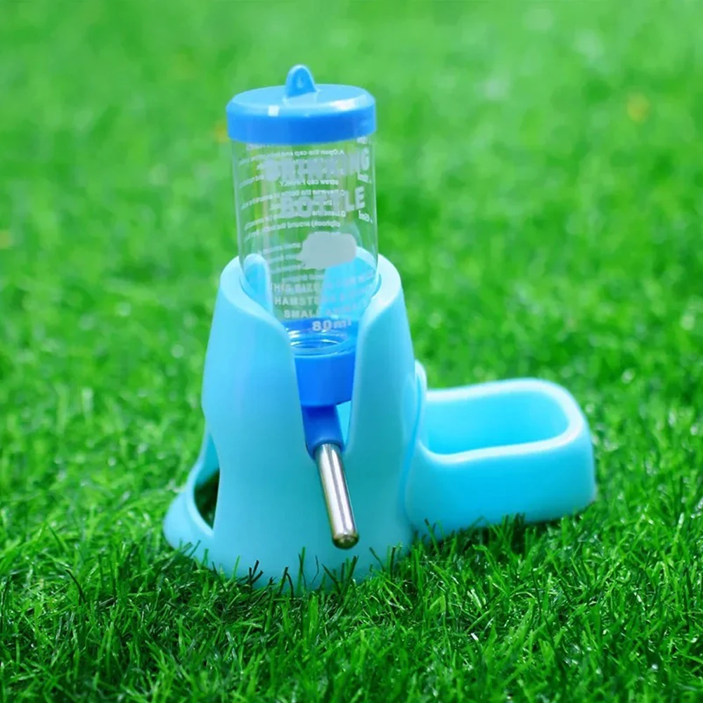 Hamster Water Feeder Small Animal Automatic Dispenser Drinking Water Bottle Bowls Dish with Food Container for Guinea Pig Rat Hamster Water Feeder Small Animal Automatic Dispenser Drinking Water Bottle Bowls Dish with Food Container for Guinea Pig Rat