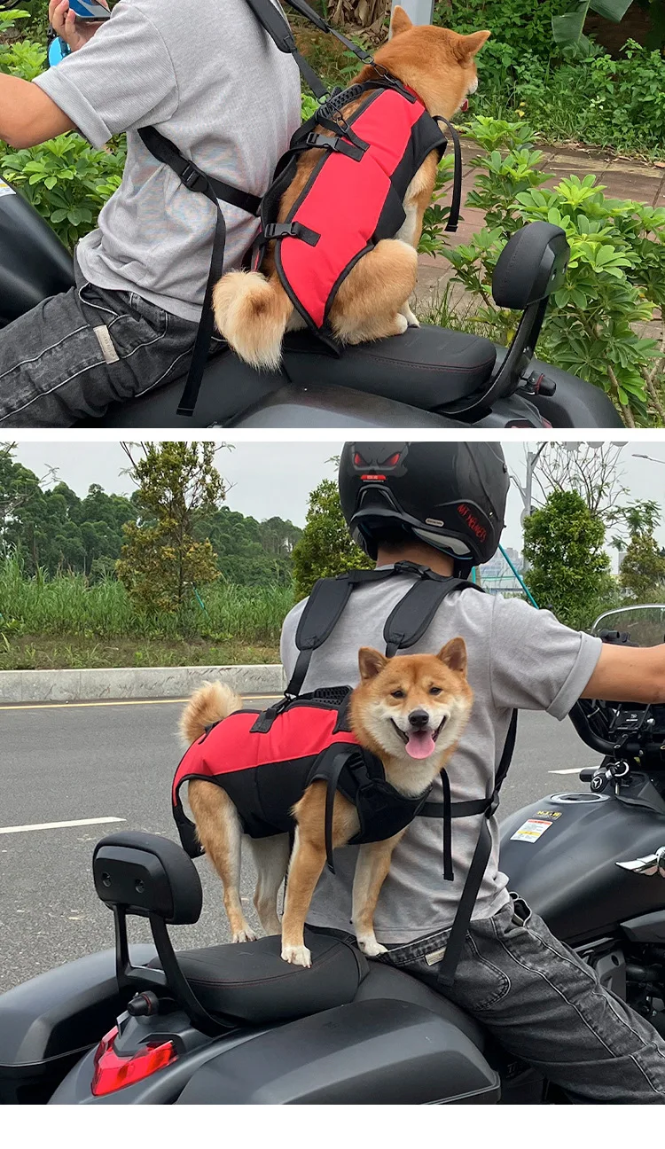 New Pet Cat Dog Double Shoulder Horizontal Hugging Backpack Outdoor Breathable Convenient Four Legs Carrying Bag Pet Products