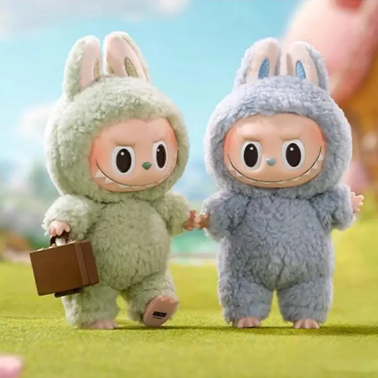 Labubu Monsters Dolls Toys Full Set Collectible 1:1 Replica Model Cute Have A Seat Keychain Backpack Pendant High Quality Gifts