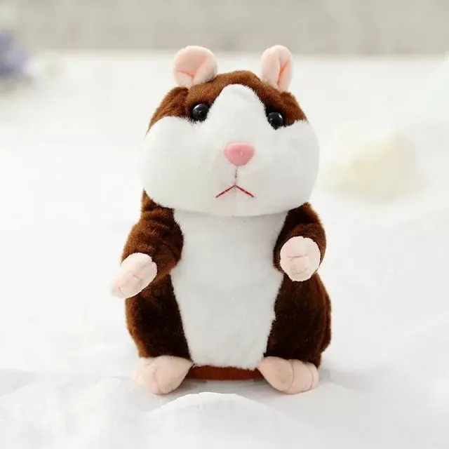 Cute Talking Hamster Speak Talk Sound Record Repeat Stuffed Plush Animal Kawaii Talking Hamster Mouse Toys For Children Gifts Cute Talking Hamster Speak Talk Sound Record Repeat Stuffed Plush Animal Kawaii Talking Hamster Mouse Toys For Children Gifts