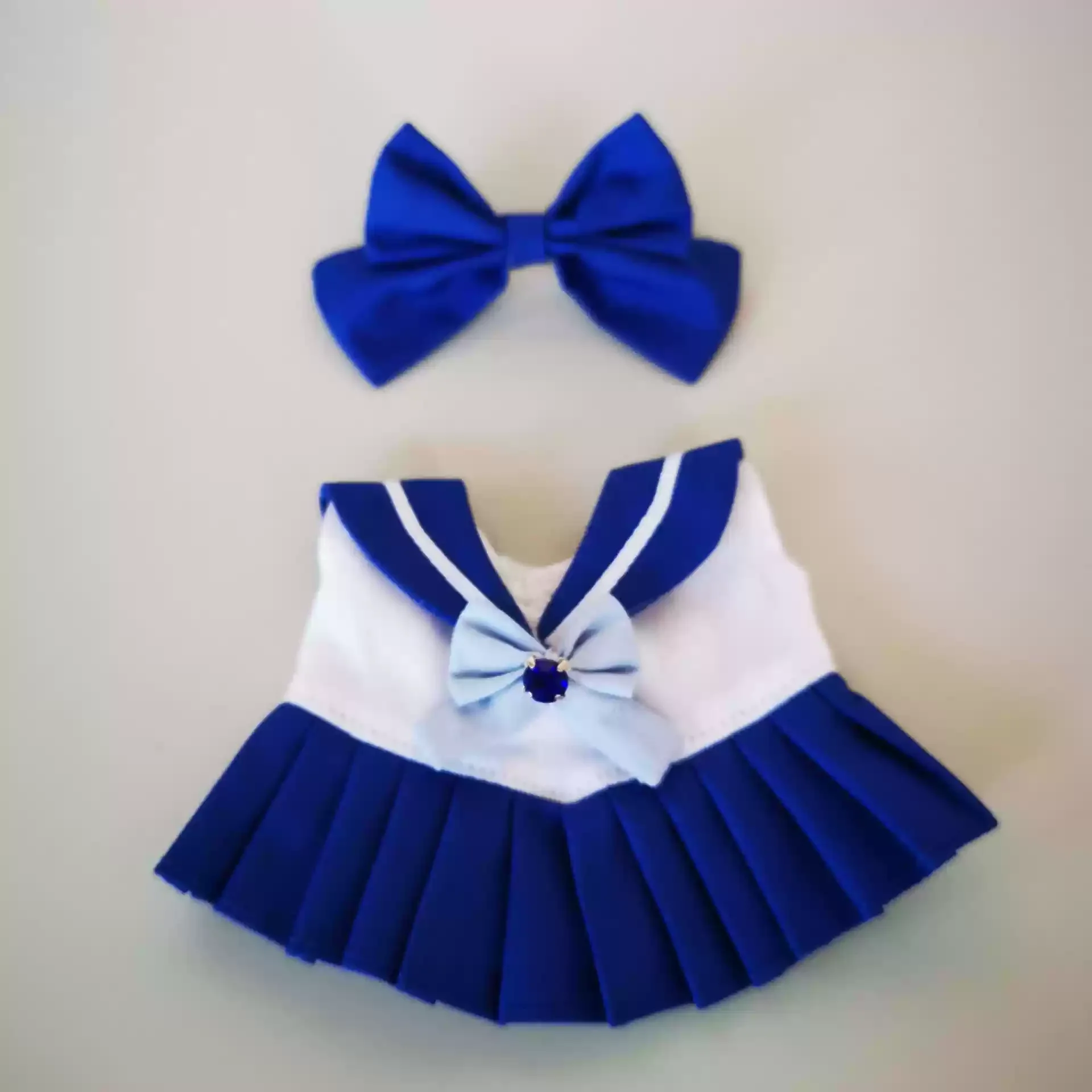 New 17cm Labubu Clothes V1 Labubu Cute Sailor Uniform Vinyl Doll Labubu Beautiful Girl Warrior Clothes Sitting Party Gifts New 17cm Labubu Clothes V1 Labubu Cute Sailor Uniform Vinyl Doll Labubu Beautiful Girl Warrior Clothes Sitting Party Gifts